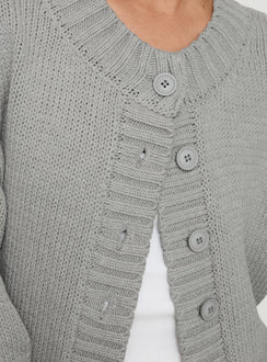 product Princess Polly Edern Cardigan Grey Jumpers 