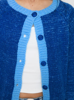product Princess Polly Oak Meadow Cardigan Blue Jumpers 
