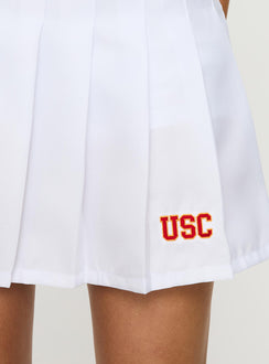 product Princess Polly USC Tennis Skort White Skirts 