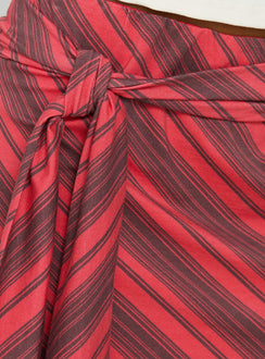 product Princess Polly Lindsy Tie Side Mini Skirt Red Multi Mini Skirts Skirts 