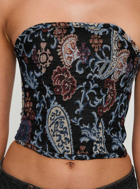 product Princess Polly Lyrae Strapless Top Multi Sleeveless straight 