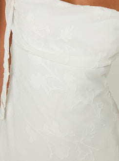 product Princess Polly Lanai Mini Dress White Floral Square Neck 