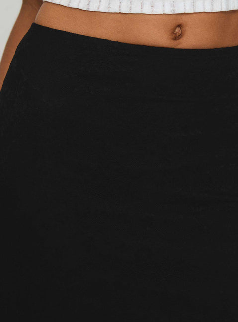 product Princess Polly Topping Maxi Skirt Black Maxi Skirts Skirts 