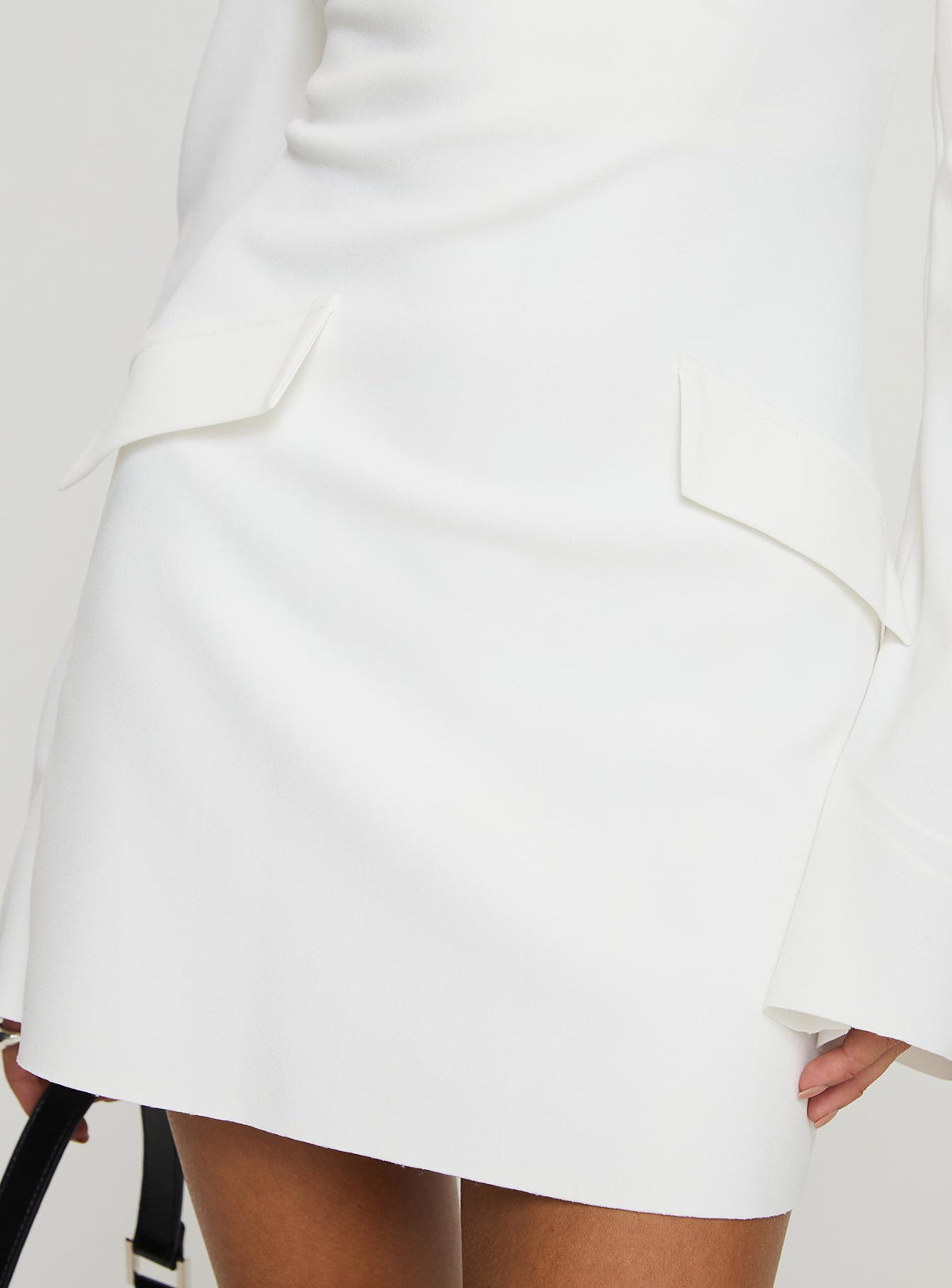 product Princess Polly Carters Long Sleeve Mini Dress White Petite High Neck 