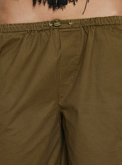 Allyza Baggy Cargo Shorts Olive Tall