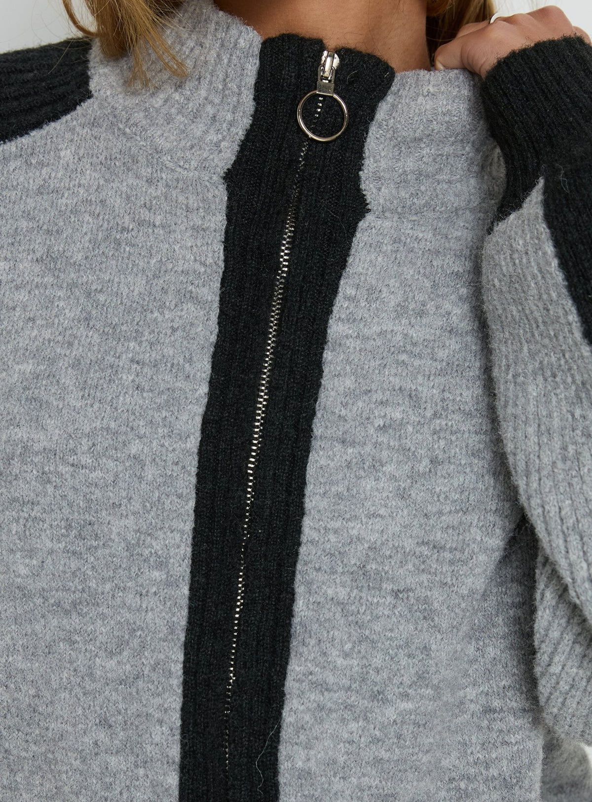 Asrar Sweatshirt Grey / Black