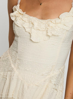 Dwyer Mini Dress Cream