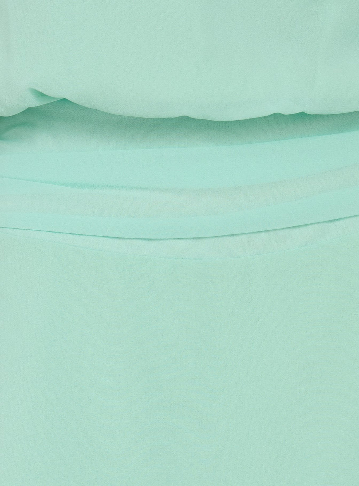Dopamine Drapey Arrowneck Romper Mint