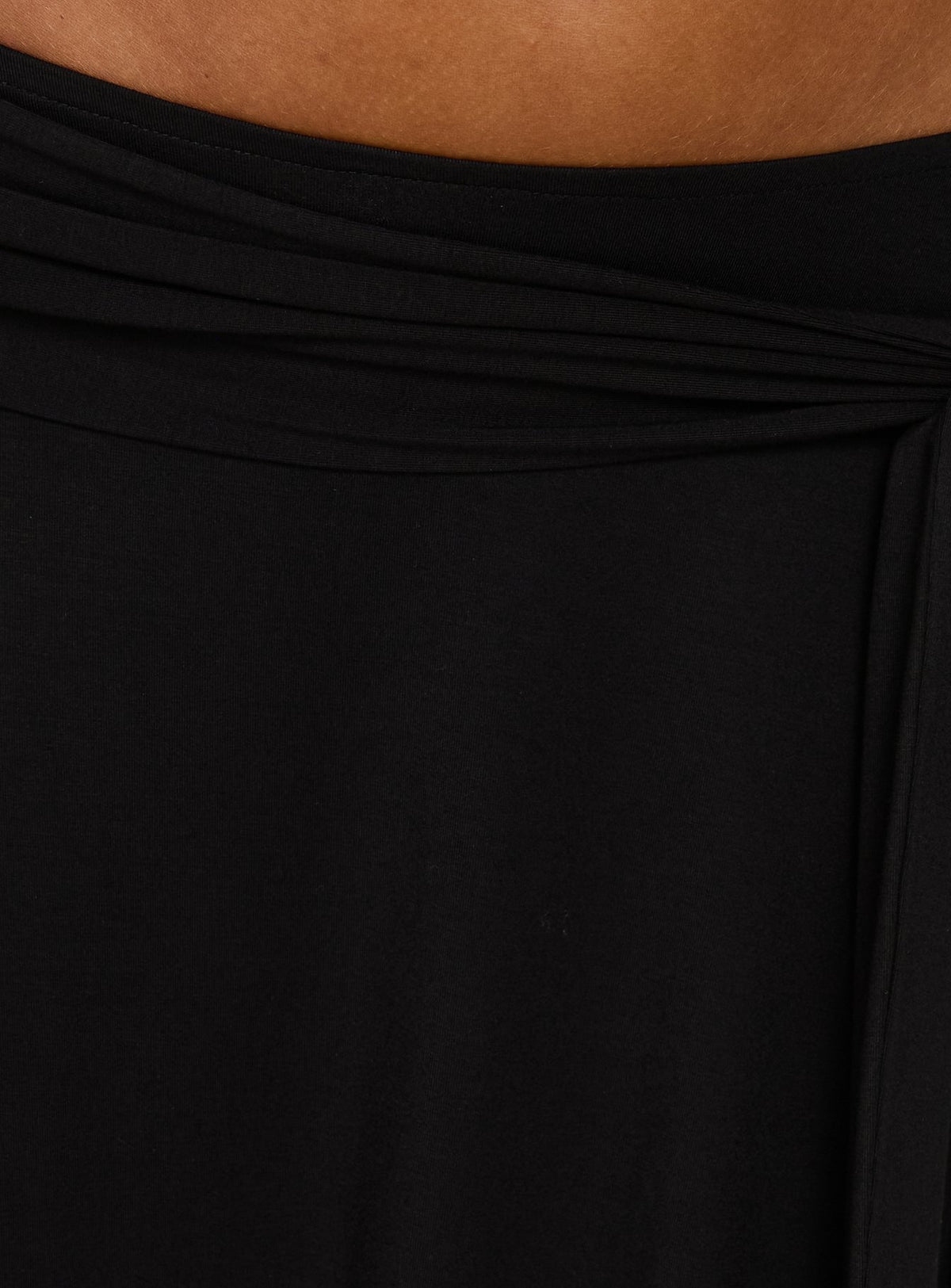 product Princess Polly Soft Focus Tie Waist Midi Skirt Black Midi Skirts Skirts 