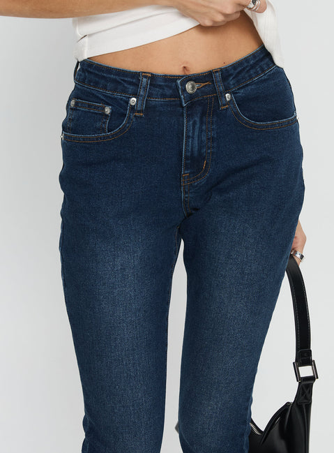 Illyssa Mid Rise Skinny Jeans Mid Blue Wash Mid Rise Jeans Jeans 