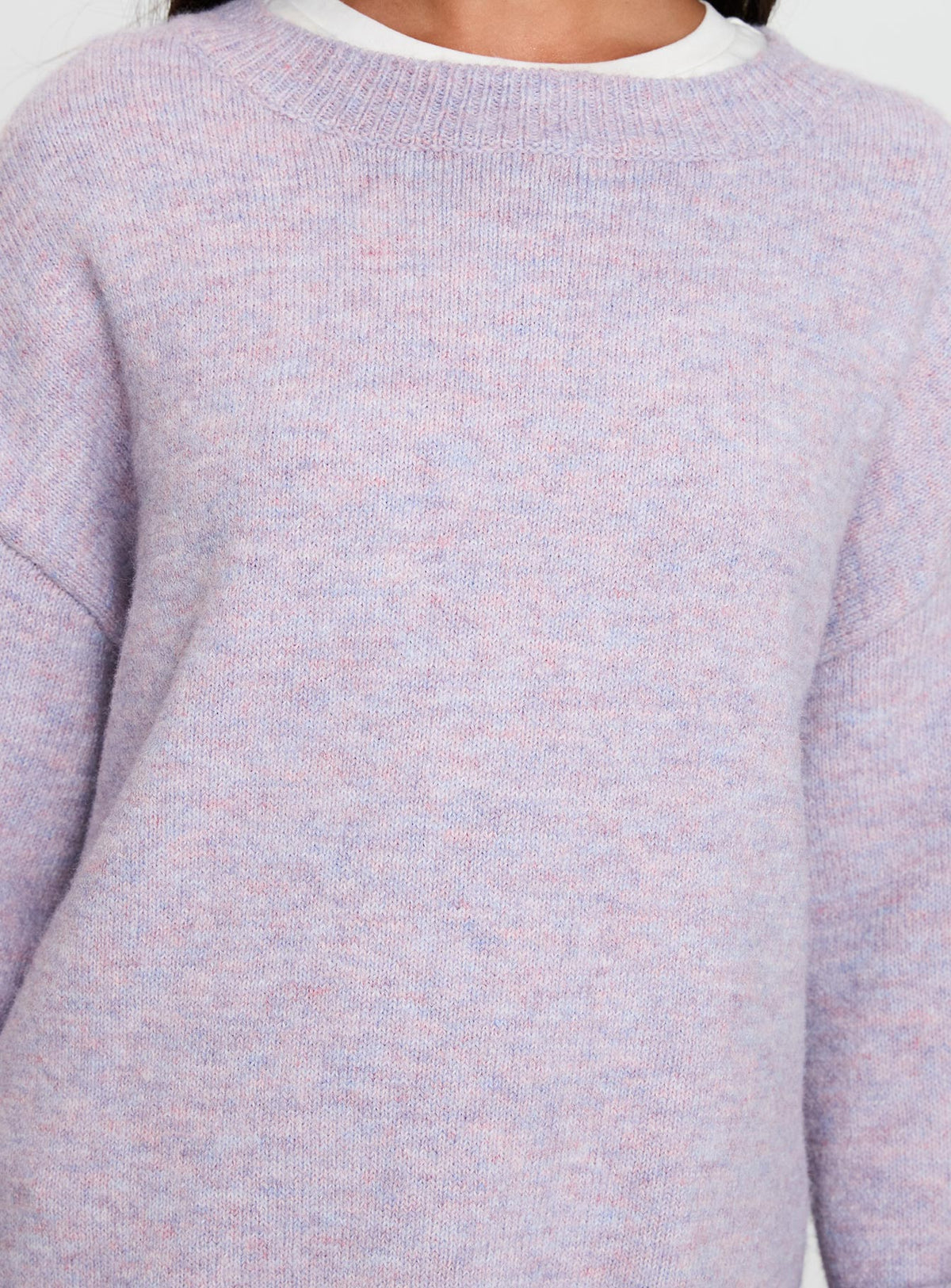 product Princess Polly Ryanna Sweater Lilac Longline Jumpers Jumpers 