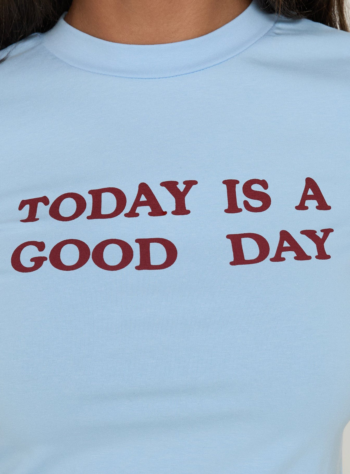 Good Days Graphic Relaxed Tee Blue