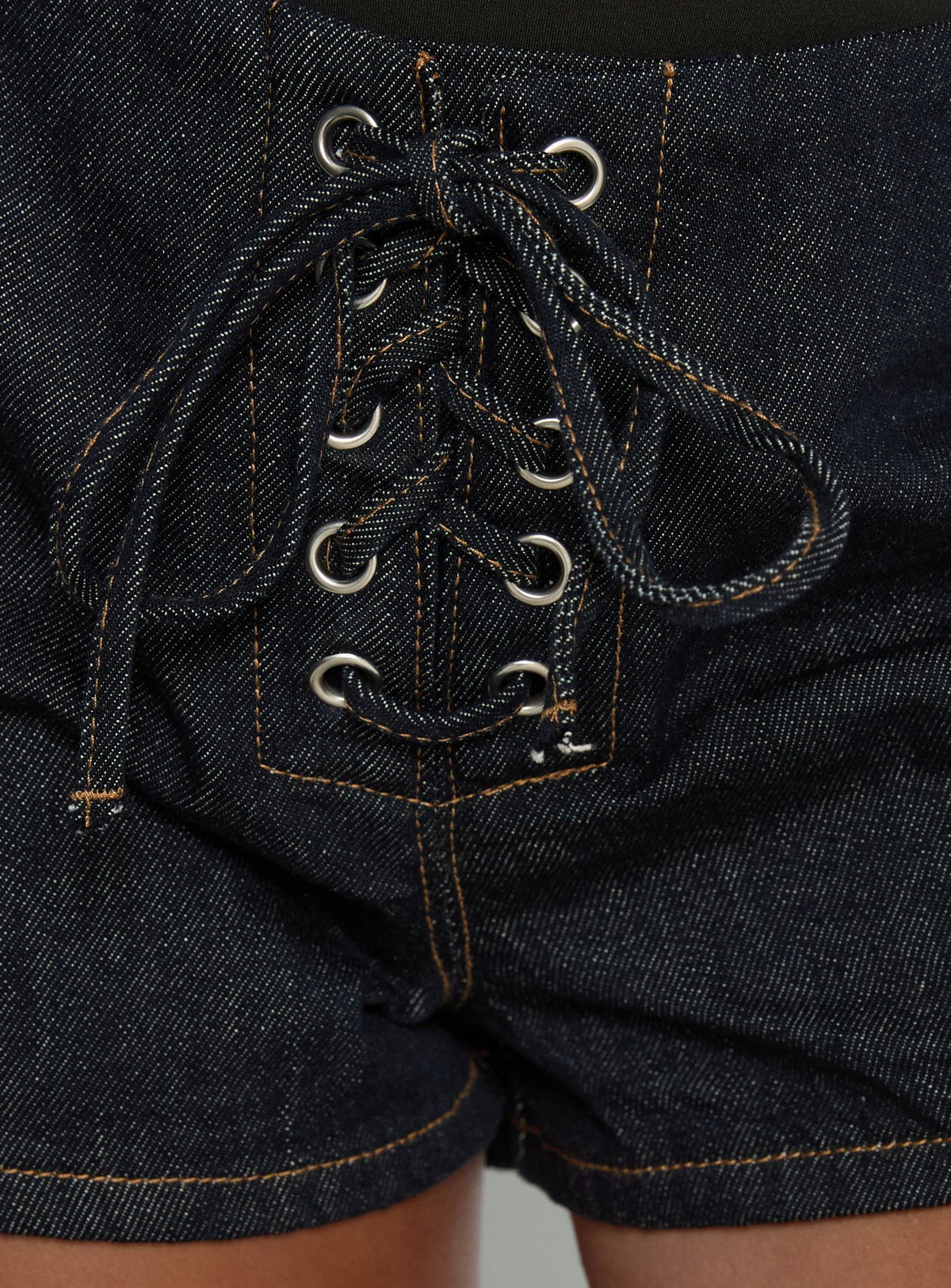 Thunderbird Micro Shorts Dark Indigo Wash