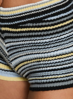 Alarik Knit Shorts Blue Multi