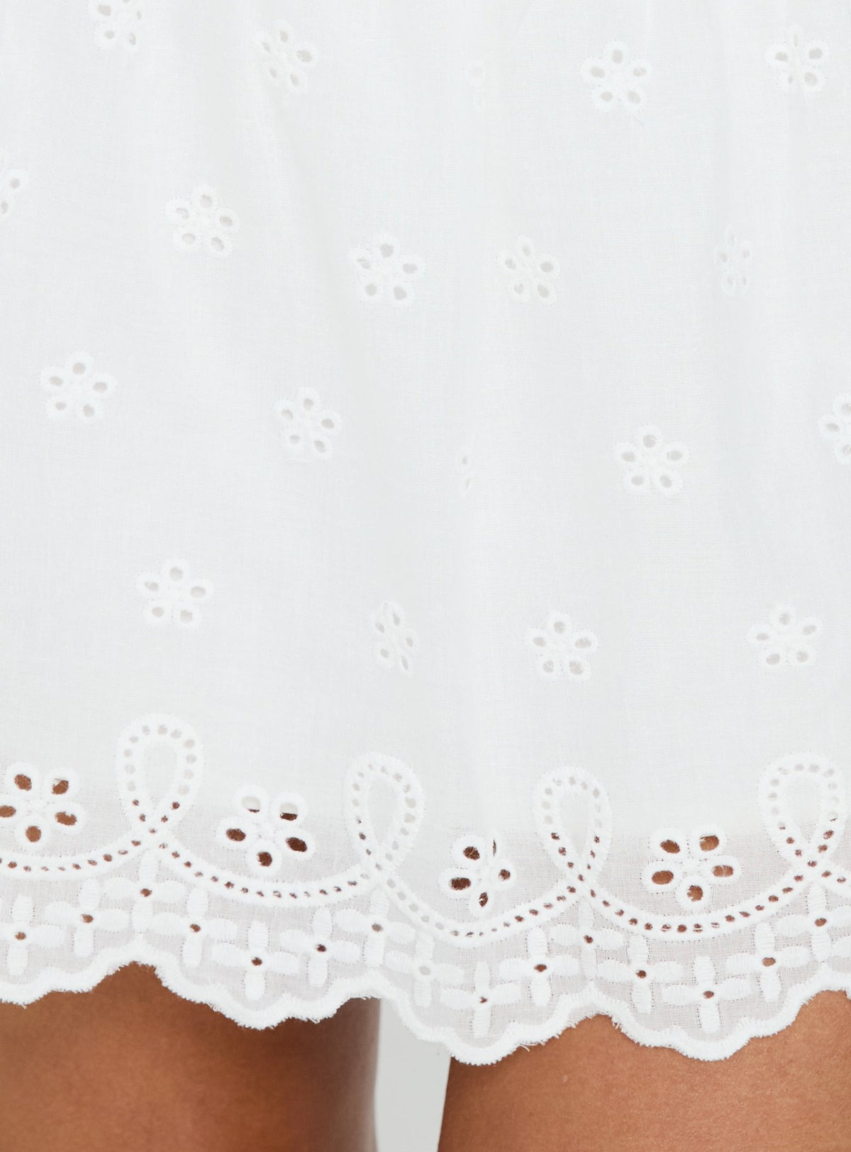 product Princess Polly Tiriah Embroidered Mini Skirt White Mini Skirts Skirts 