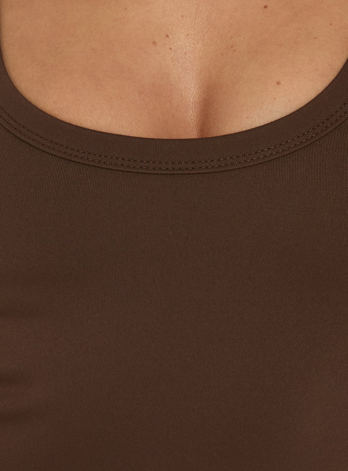 Designed with sleeveless silhouette the Daily Define Kasper Bodysuit Brown womens-bodysuit Princess Polly