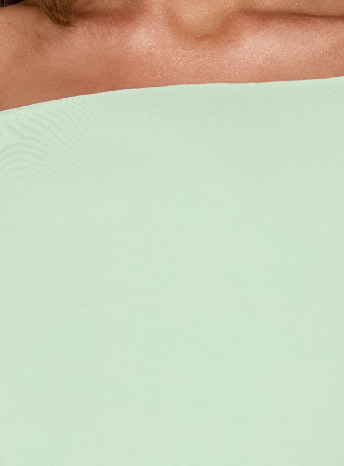 Ashlinn Off Shoulder Drapey Mini Dress Jelly Mint