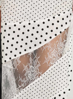 product Princess Polly Rennar Maxi Skirt White / Polka Dot Midi Skirts Skirts 