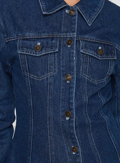 Rider Jacket Blue Denim