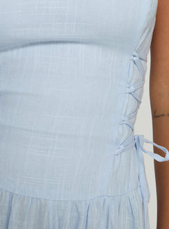 So Far So Good Maxi Dress Baby Blue