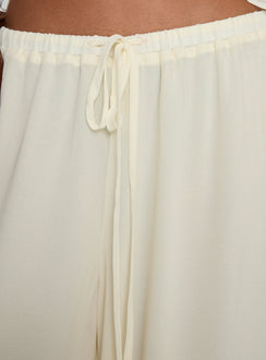 Crafted with the Finesse Pants Yellow womens-regular-pants featuring mid-rise detail Princess Polly