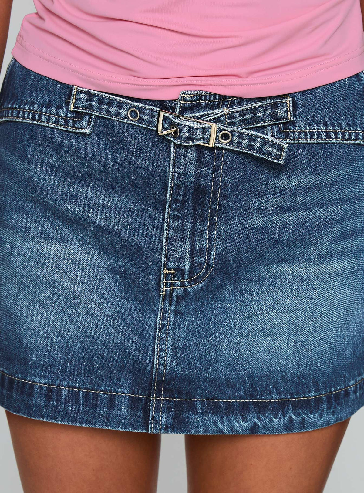 product Princess Polly Tejano Blues Mini Skirt Blue Wash Mini Skirts Skirts 