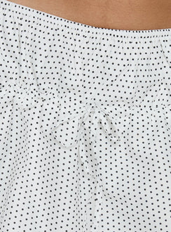 product Princess Polly Nomi Mini Skirt White Polka Dot Mini Skirts Skirts 