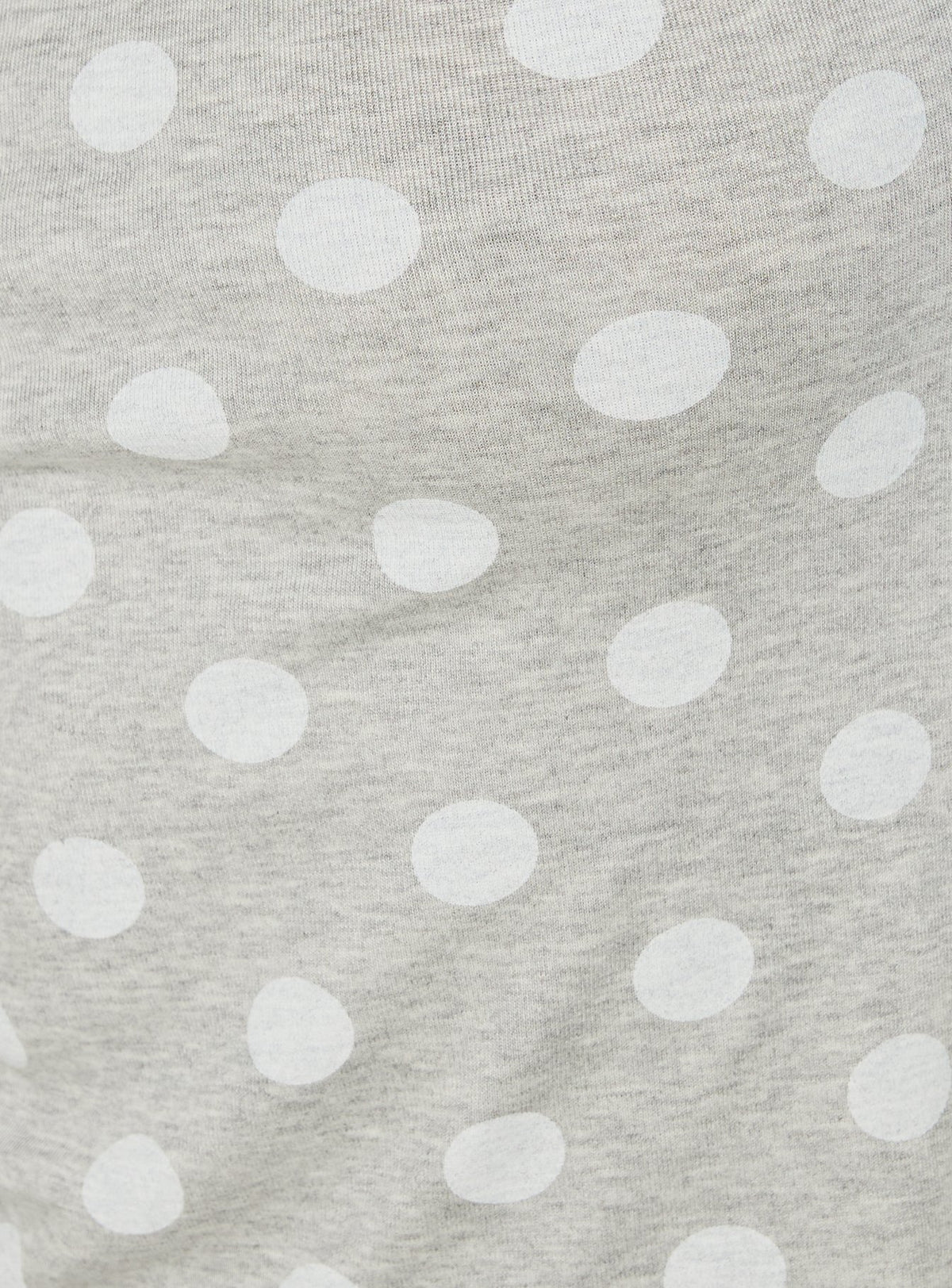 Fabella 3/4 Sleeve Raglan Top Grey Polka / Blue