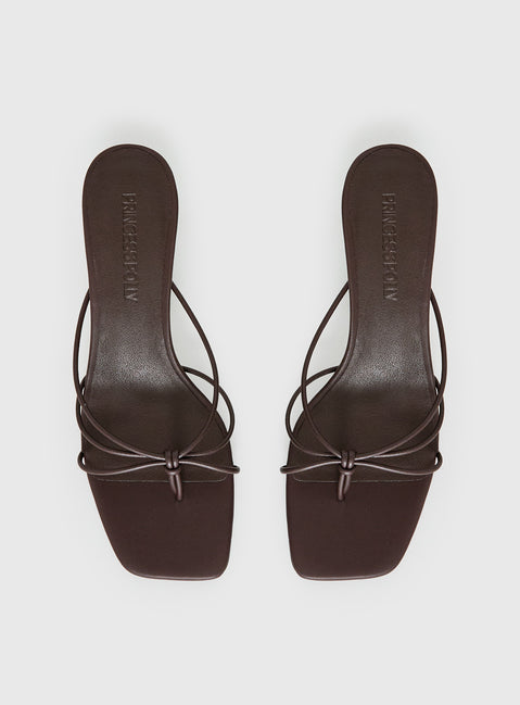 Avedon Heels Chocolate