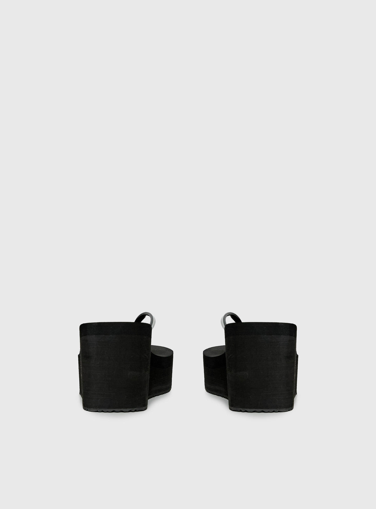 Next Sunday Thong Heel Black