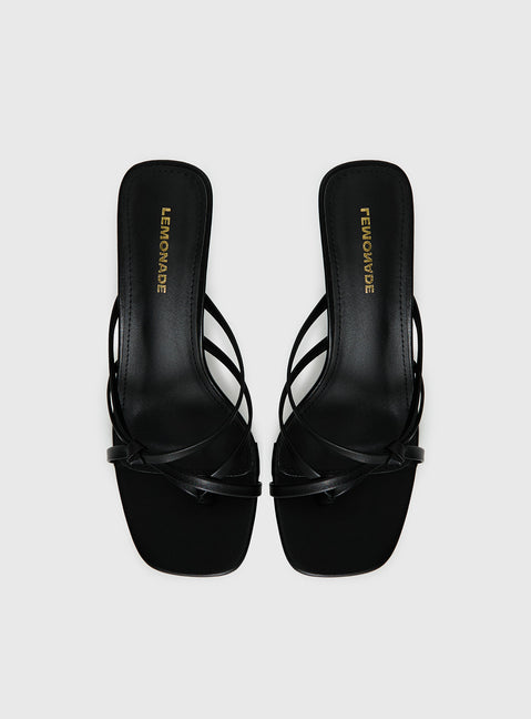 Goalie Heels Black