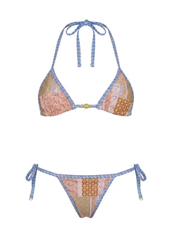 Beasley Tie Side Bikini Bottoms Paisley