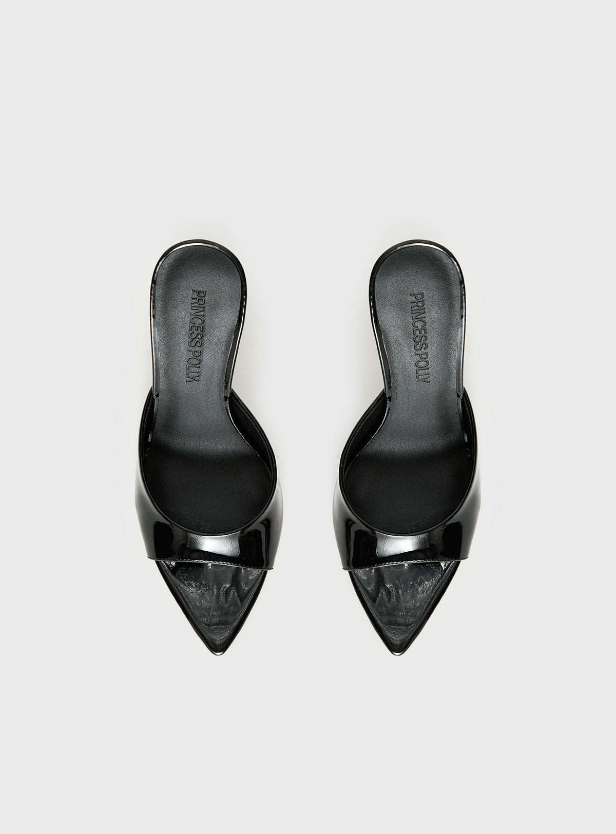 Let Love In Peep Toe Heels Black
