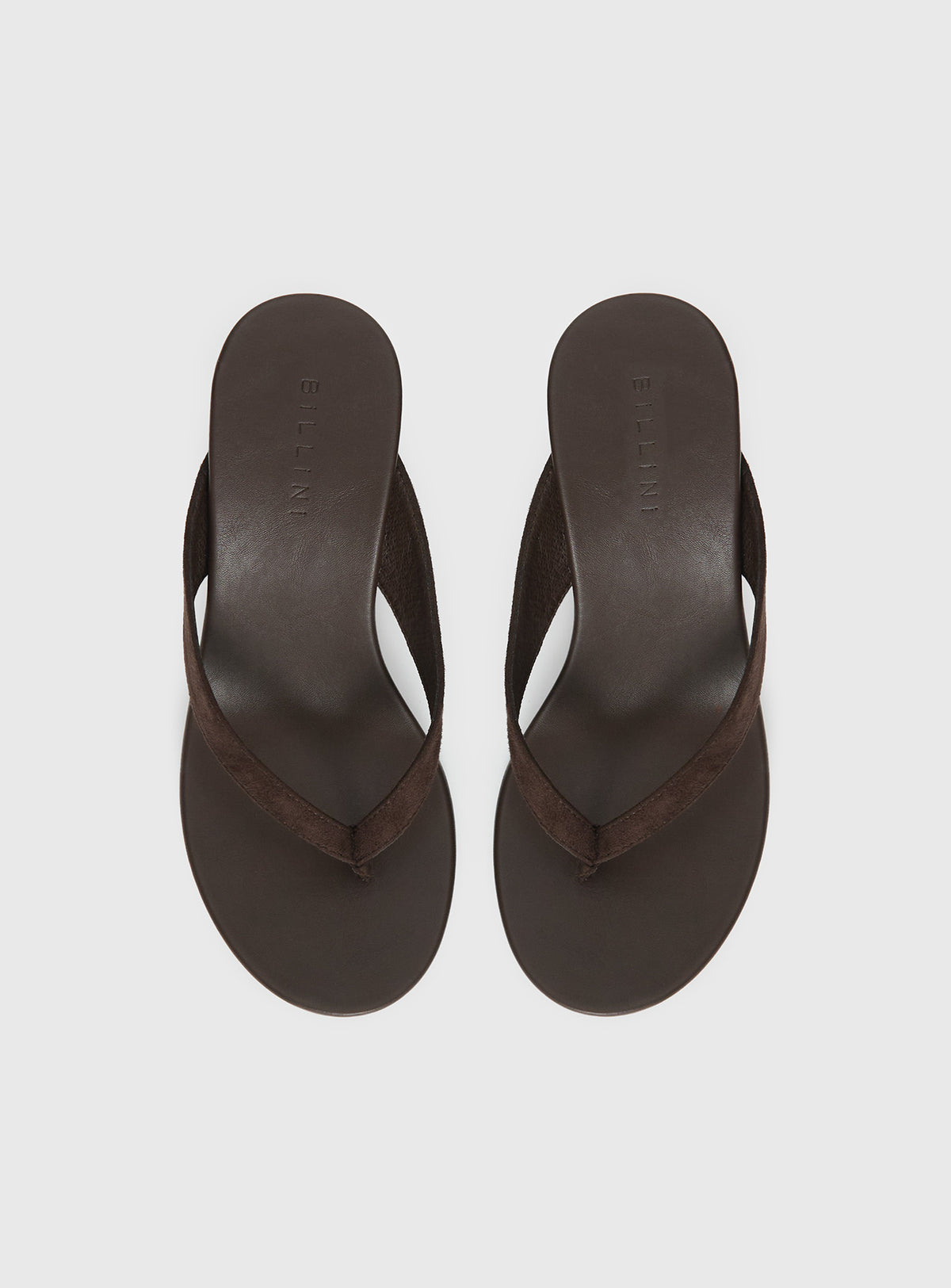 Billini Ravyn Heels Dark Cacao Faux Suede