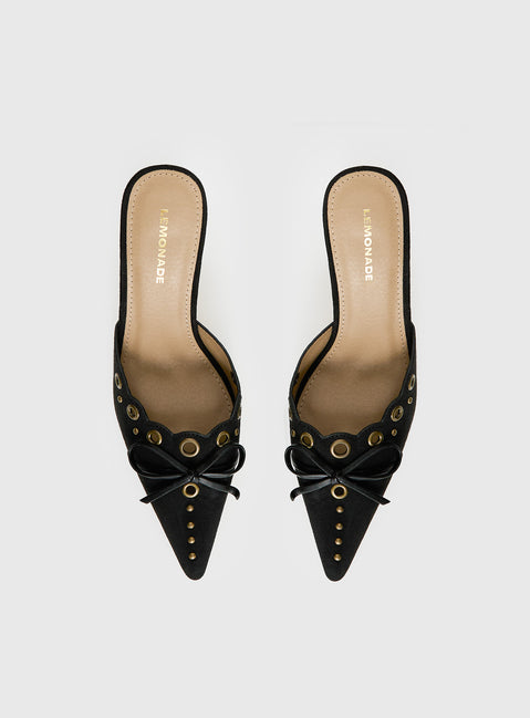 Charisma Pointed Toe Heels Black