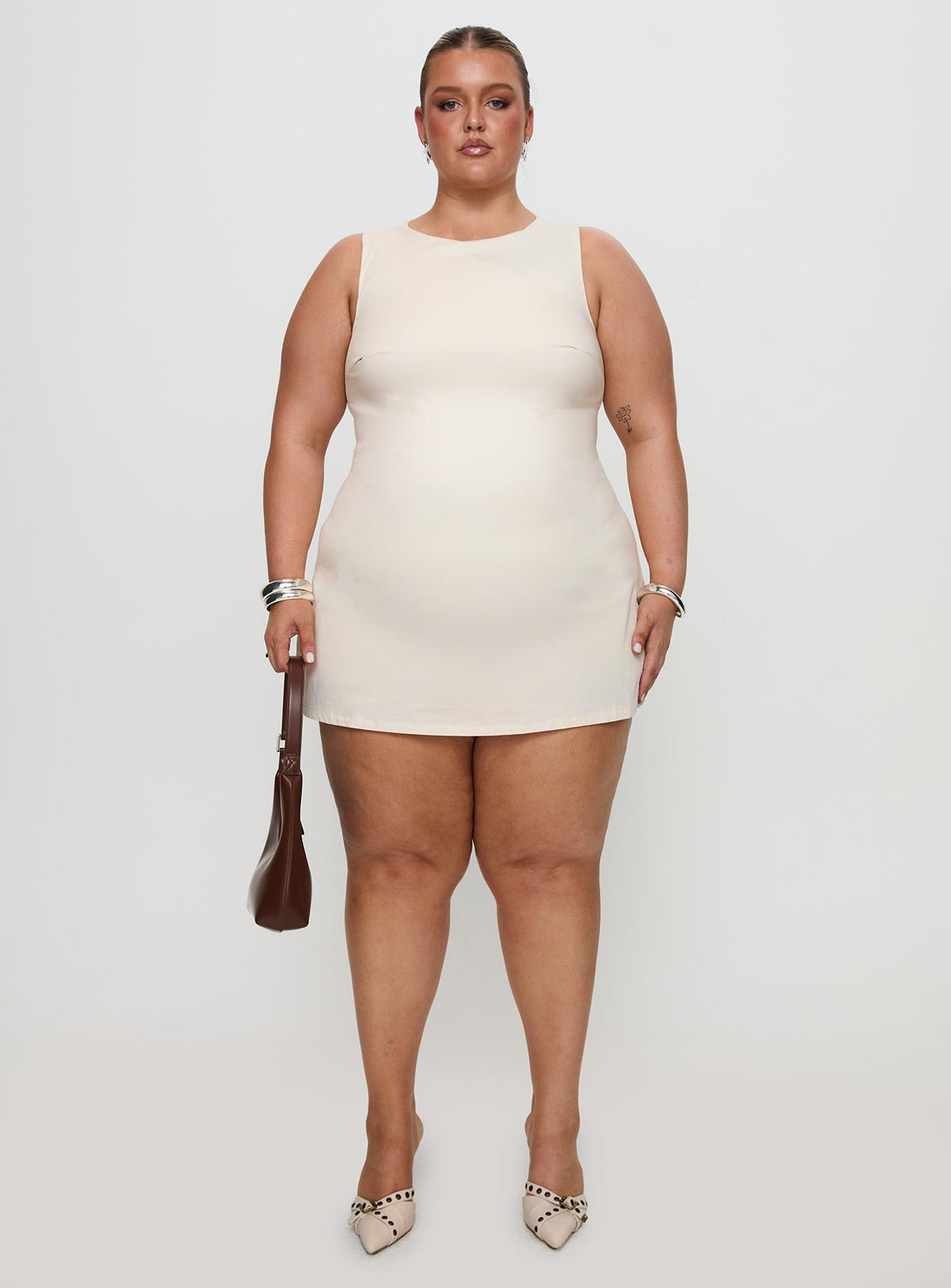 Yumiko Romper Cream Curve