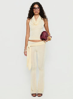 Heritage Halter Top Lemontini