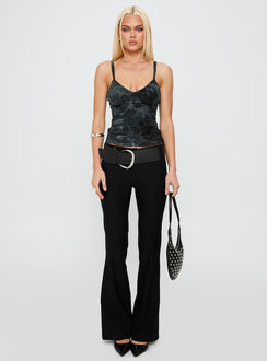 Attention On Me Top Black