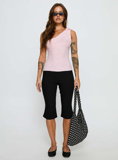 Cornella One Shoulder Top Pink
