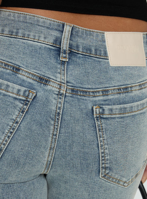 Designed with Bethany Low Rise Bootleg Jeans Ice Wash in womens-jeans featuring low-rise product