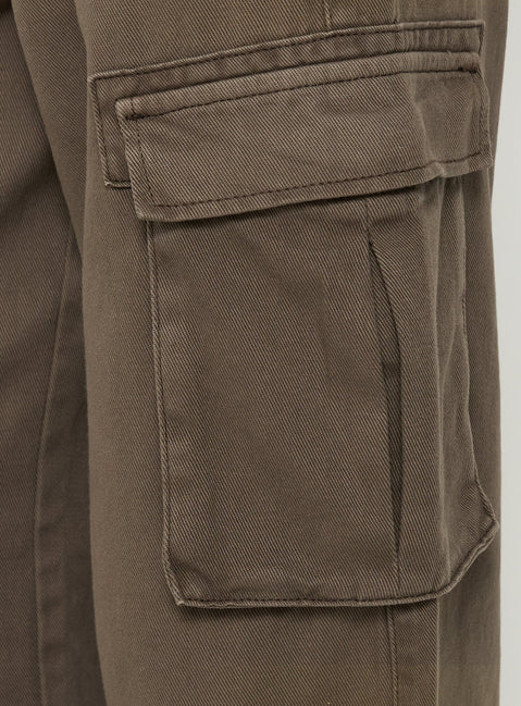 The Hudsen Cargo Pants in womens regular pants showcasing mid-rise waist detail