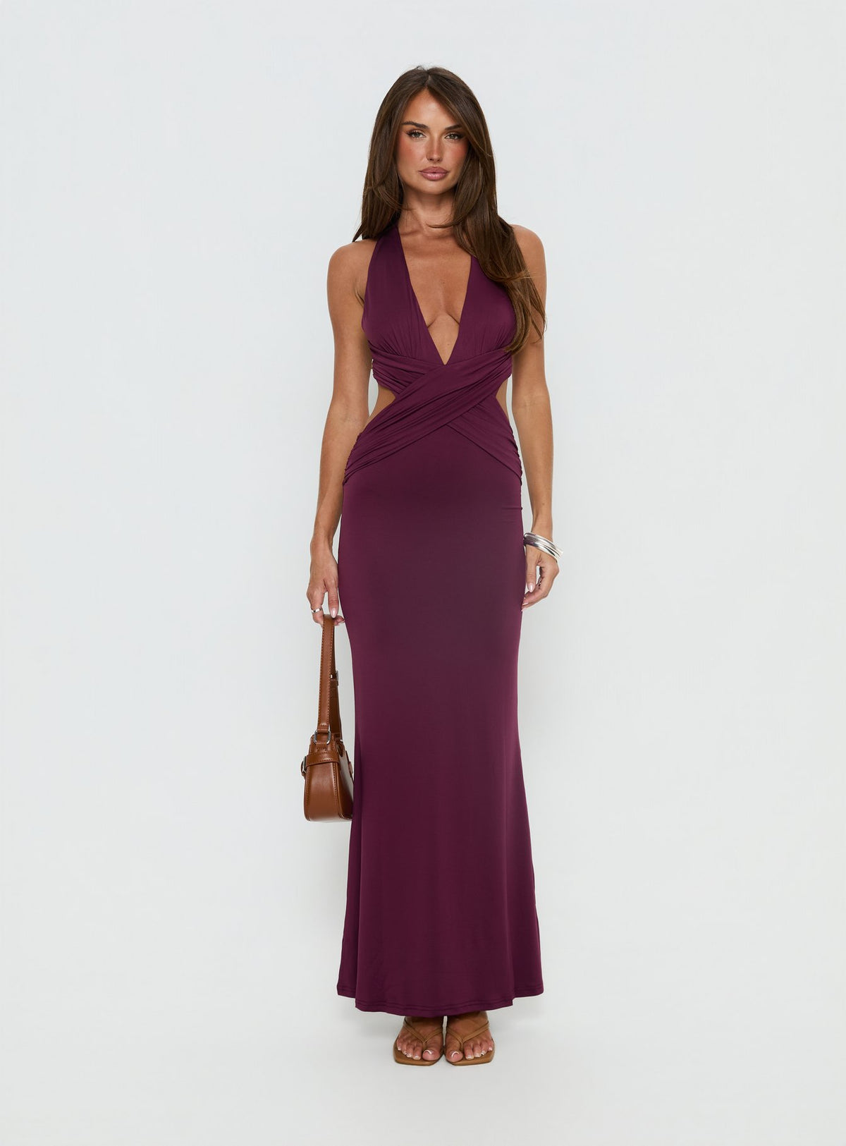 Bambia Maxi Dress Purple