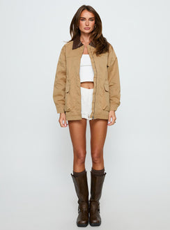 Philette Oversized Jacket Camel