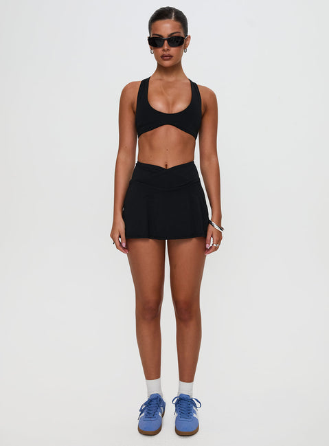 With Purpose Active Skort Black