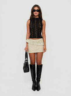 Kimi Lace Top Black