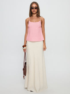 Aleris Backless Top Pink