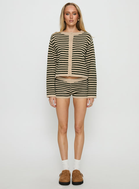 Kollens Knit Micro Short Beige Multi