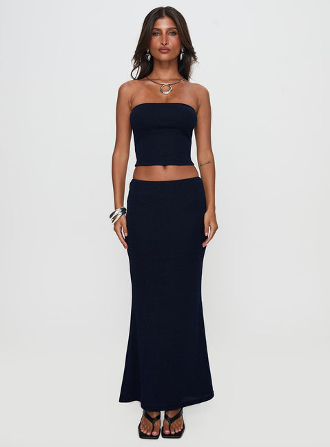 Lampton Strapless Set Navy