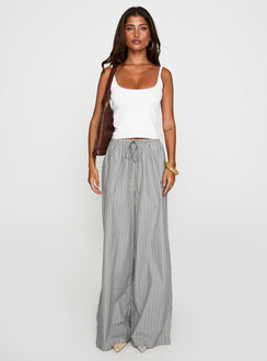 front view of model wearing Princess Polly Lucea Pants Multi High Waisted Pants 