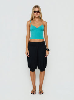 Klauria 3/4 Balloon Pants Black